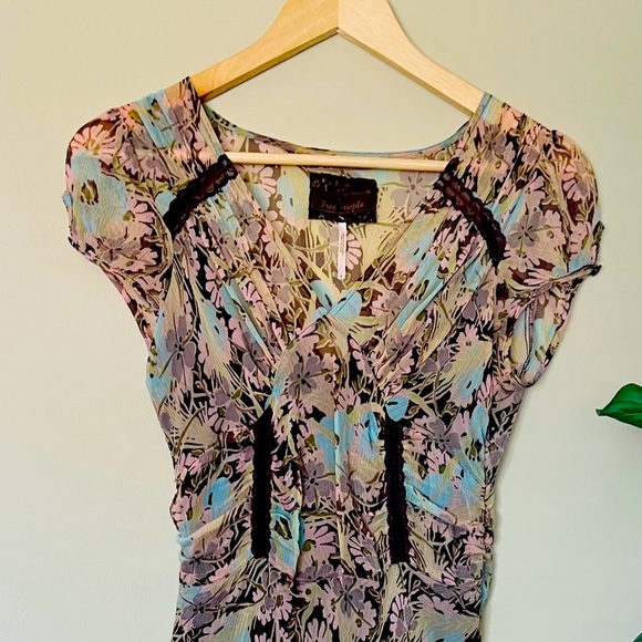 FREE PEOPLE Floral Midi Dress - Picture 3 of 4
